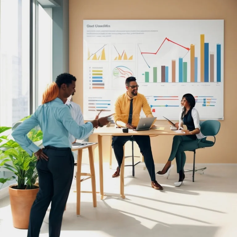 Entrepreneur collaborating on growth strategy at EthosTopGrow